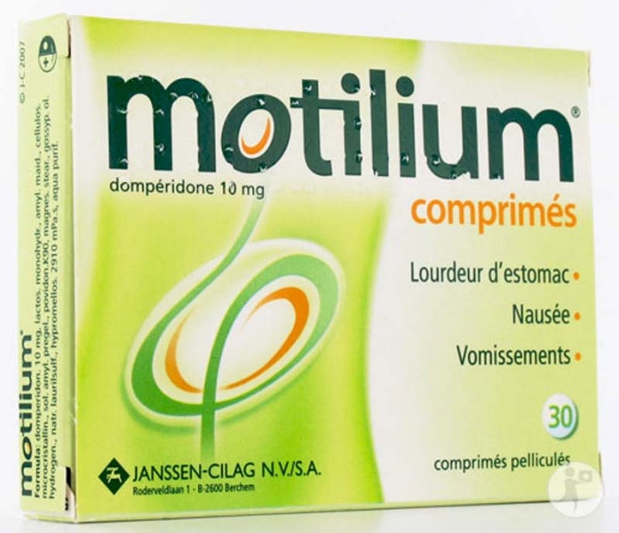 Remise en cause du médicament Motilium